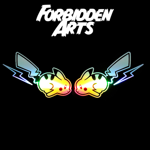 Pikachu Colourful Stickers Forbidden Arts