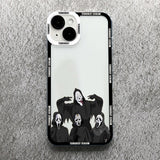 Ghost face Phone Case for iPhone Forbidden Arts